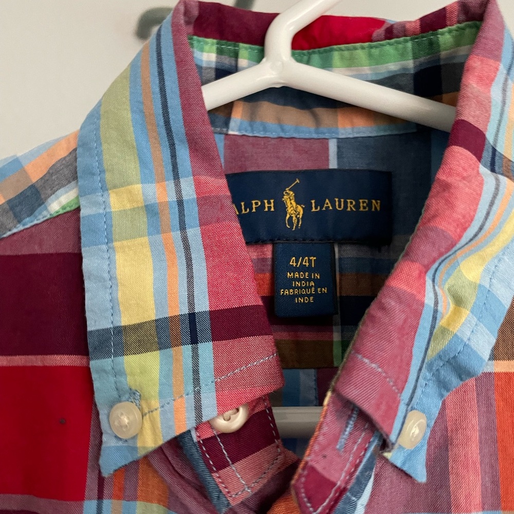4T RL Polo Dress Shirt